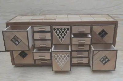 First unique szuflandia furniture presentation
